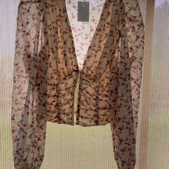 Magnolia Theory Bluebell Lola Blouse size 1X - Picture 1 of 9